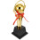 2Stück Trophy Golden Award Cup Metall 1