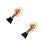 2Stück Trophy Golden Award Cup Metall 7