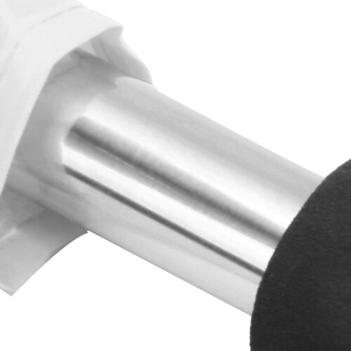 Bright White 2Pcs Linesman Flags | Stainless Steel | Comfortable Grip 2