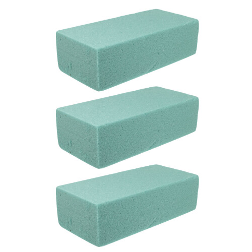 3Stk Blumenarrangement Blöcke Künstlicher Hochabsorbierender