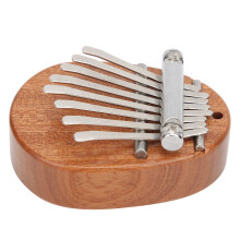 8 Key Kalimba Thumb Piano Solid Sapele Wood Mini Musical Gift