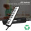 37-Note Black Melodica with Sturdy Design and Dual Playing Options 9