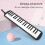 37-Note Black Melodica with Sturdy Design and Dual Playing Options 7
