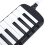 37-Note Black Melodica with Sturdy Design and Dual Playing Options 3