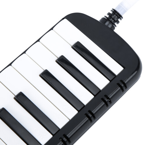 37-Note Black Melodica with Sturdy Design and Dual Playing Options 2