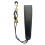 Adjustable Soft Leather Saxophone Neck Strap, Padded, Black 3
