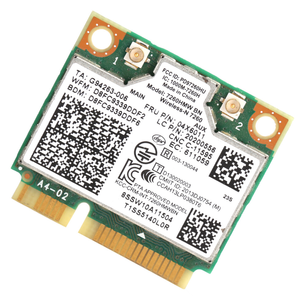 Mini Pci-E Wireless Wifi Card Bluetooth 4.0 300Mbps 2.4Ghz 8481359443397