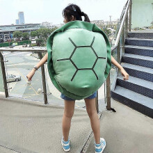 (100cm) 80-150cm New Huge Size Turtle Shell Pillow Plush Toys Big Tortoise Clothes Stuffed Soft For Sleeping Cushion Cosplay Game Gift