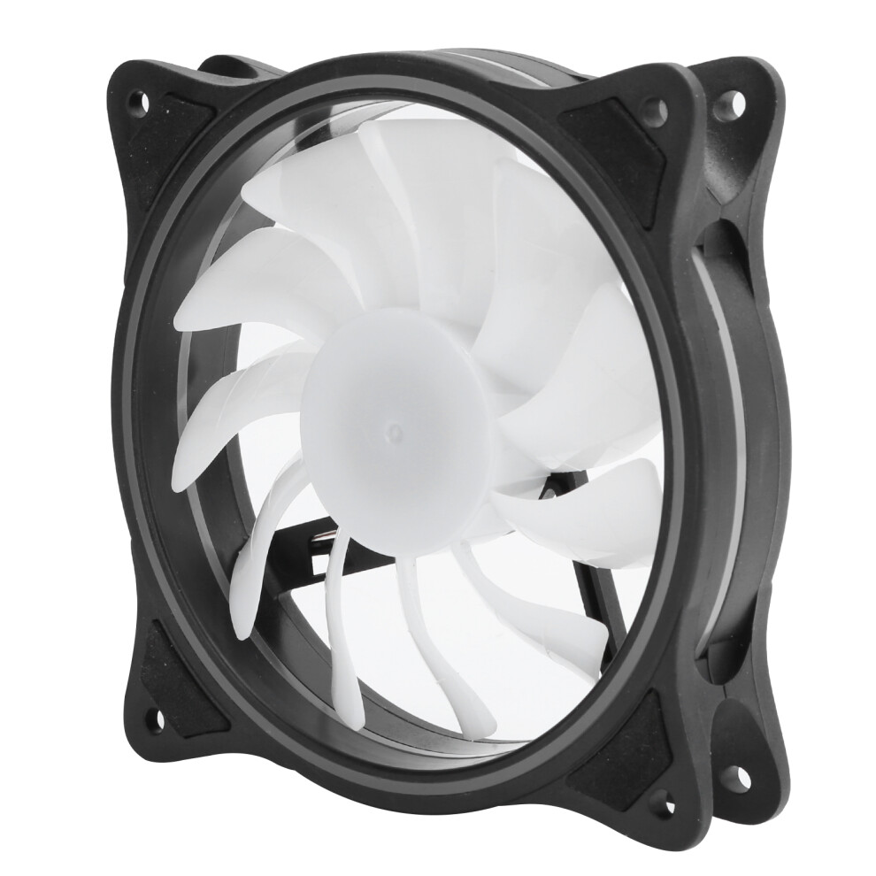 Low Noise Desktop Cooling Fan With 11 Blades Large Air Volume Radiator Black 6951359444189