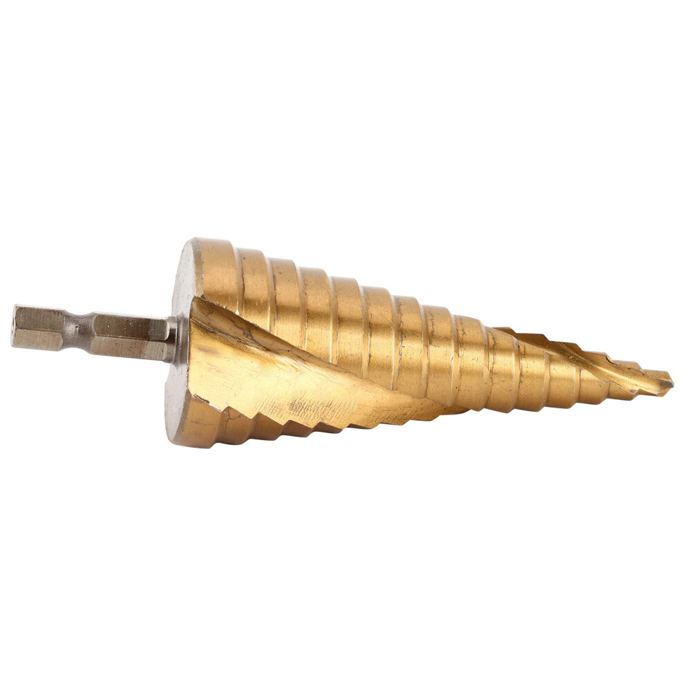 High Speed Steel Step Drill Bit Set, 4Mm-20Mm, Hex Handle 7901359444657