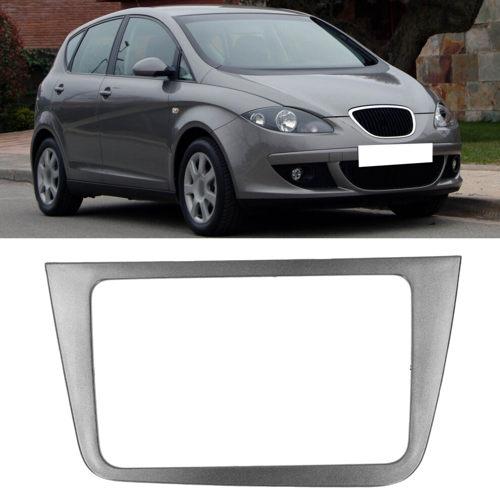 2 Din Dash Panel Frame Gps Dvd Radio Fascia Fit For Seat Altea 2004Â2015 9391359444340