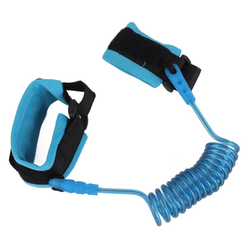 PU Spring Rope Kids Anti-Lost Harness with Secure Coded Lock System 1