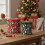 2 Round Christmas Nesting Storage Tins Festive Santa Stackable Cookie Biscuit Boxes 2