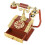 Retro-Stil-Telefonschnur mit Melodiekästchen, Schmuckdisplay 母箱 8