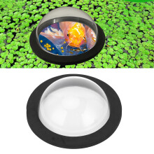 Fish Pond Cover | Clear Waterproof Round Dome Floating for Garden Pond 2.5m