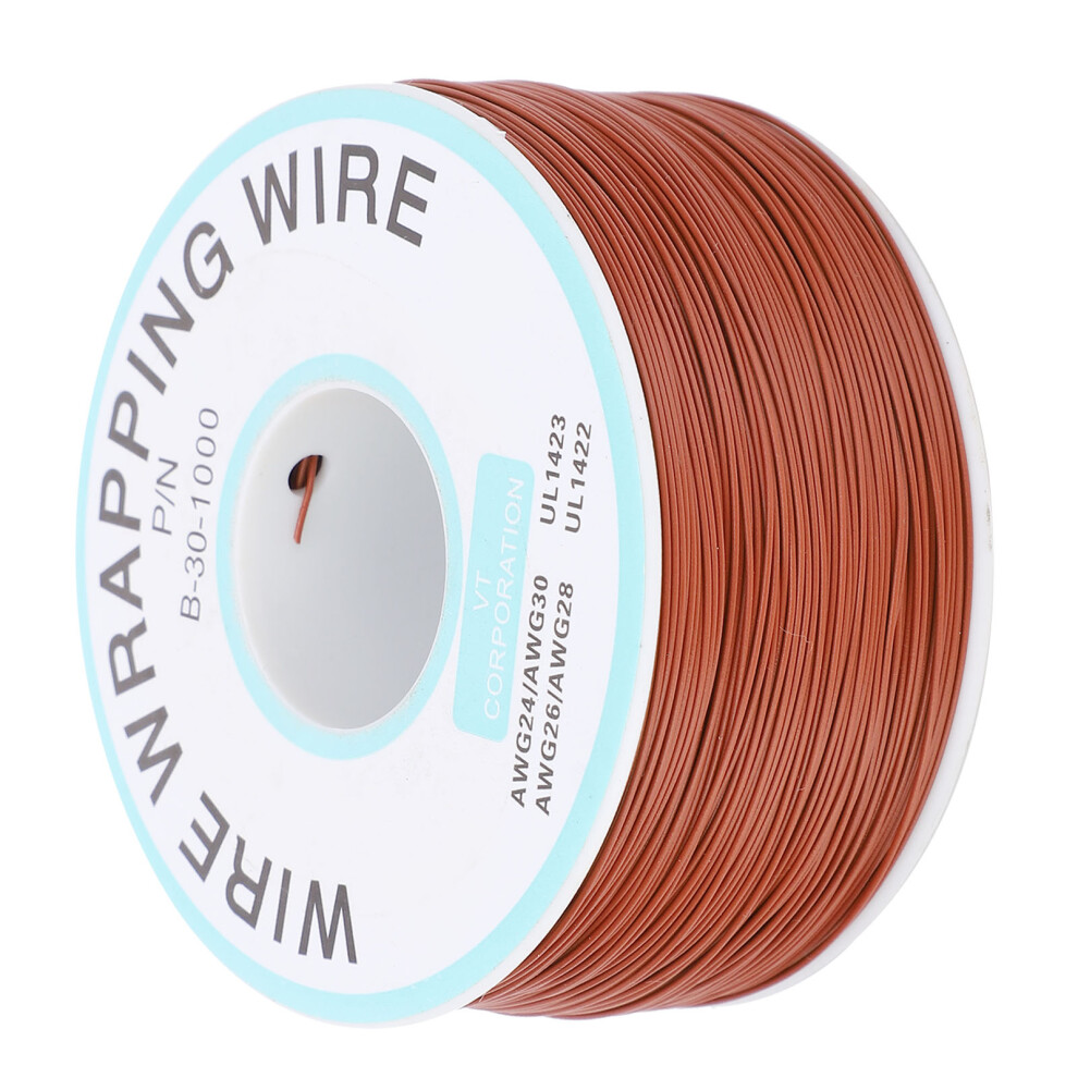Tinned Copper Wire Circuit Board Connecting Line 0.25Mm Brown 4991359446525