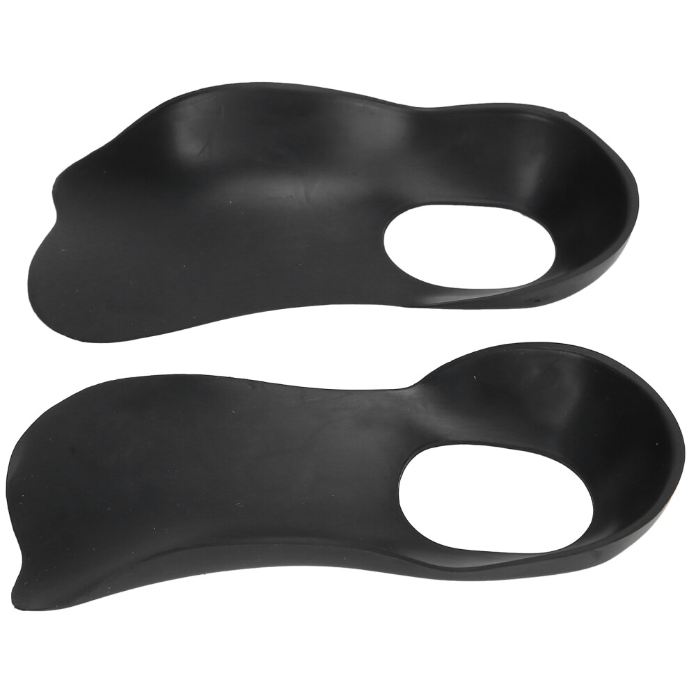 Black Orthopedic Insole For Flat Foot Correction Arch Support Size M