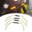 4 Stück 12V-24V Motorrad-LED-Blinker-Widerstand-Decoder-Set 7