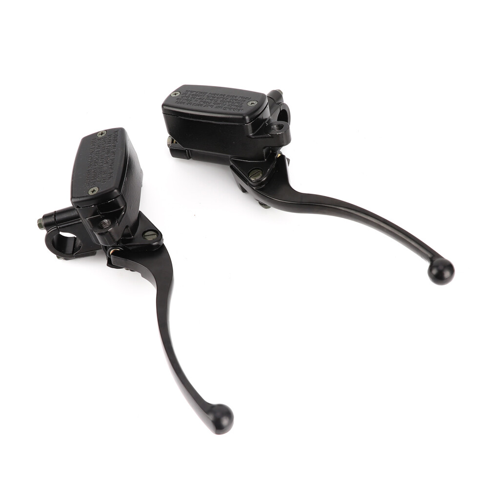 Motorcycle Cnc Aluminum 7/8In Hydraulic Brake Clutch Master Cylinder Black 5071359446820