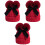 3Stk Kinderstrickmütze Mit Bommel Schleife 3