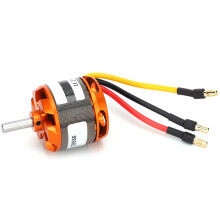 D3536 Brushless RC Airplane Motor 1450KV, Metal, Orange & Silver