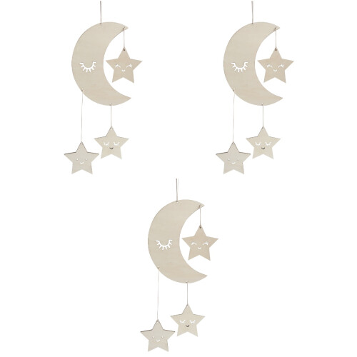 3 Stickers Creatieve Decoratie Ornamenten 2