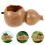 Gourd Shape Ceramic Water Fountain For Fish Tank 4