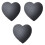 3 Stuks Hartvormige Kaasplank Charcuterieplank 3