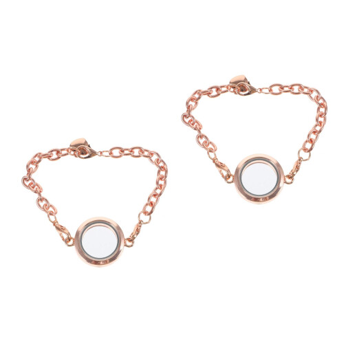2 Crystal Locket Armband Bedels 2