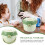 Toy Draagemmer Rond Groen PP 1 Stuk 8