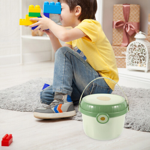Toy Draagemmer Rond Groen PP 1 Stuk 2
