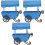 3Stück Dekorative Blech Trolley Modell Retro 4