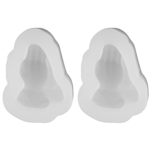 2Stk Buddha Hand Form Silikonform Für Ton Basteln 1