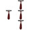 4 Polyester Klaarbindende Vrouwen Angel Charm 7