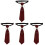 4 Polyester Klaarbindende Vrouwen Angel Charm 3