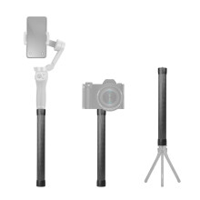 Universal 35cm Carbon Fiber Extension Rod with 1/4 3/8 Mounting Interface