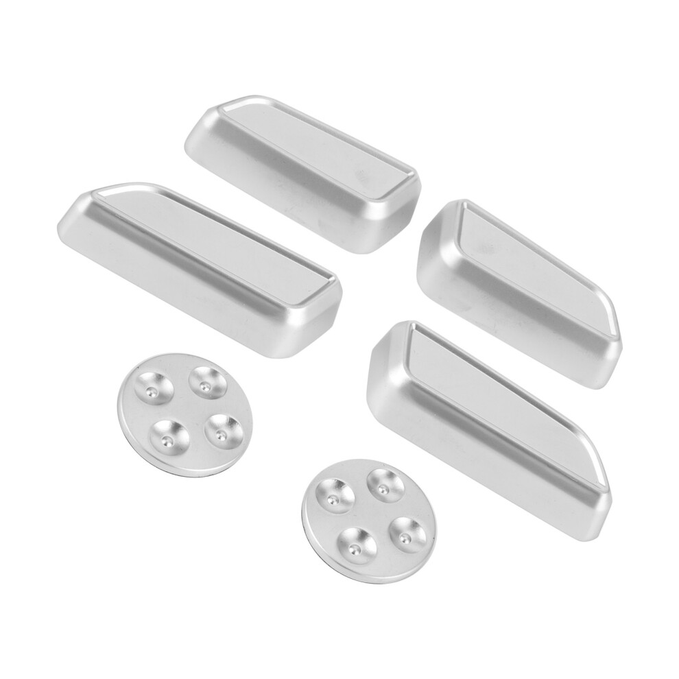 6Pcs Aluminium Alloy Seat Adjustment Button Covers For Tesla Model 3/Y/X/S 9391359449260