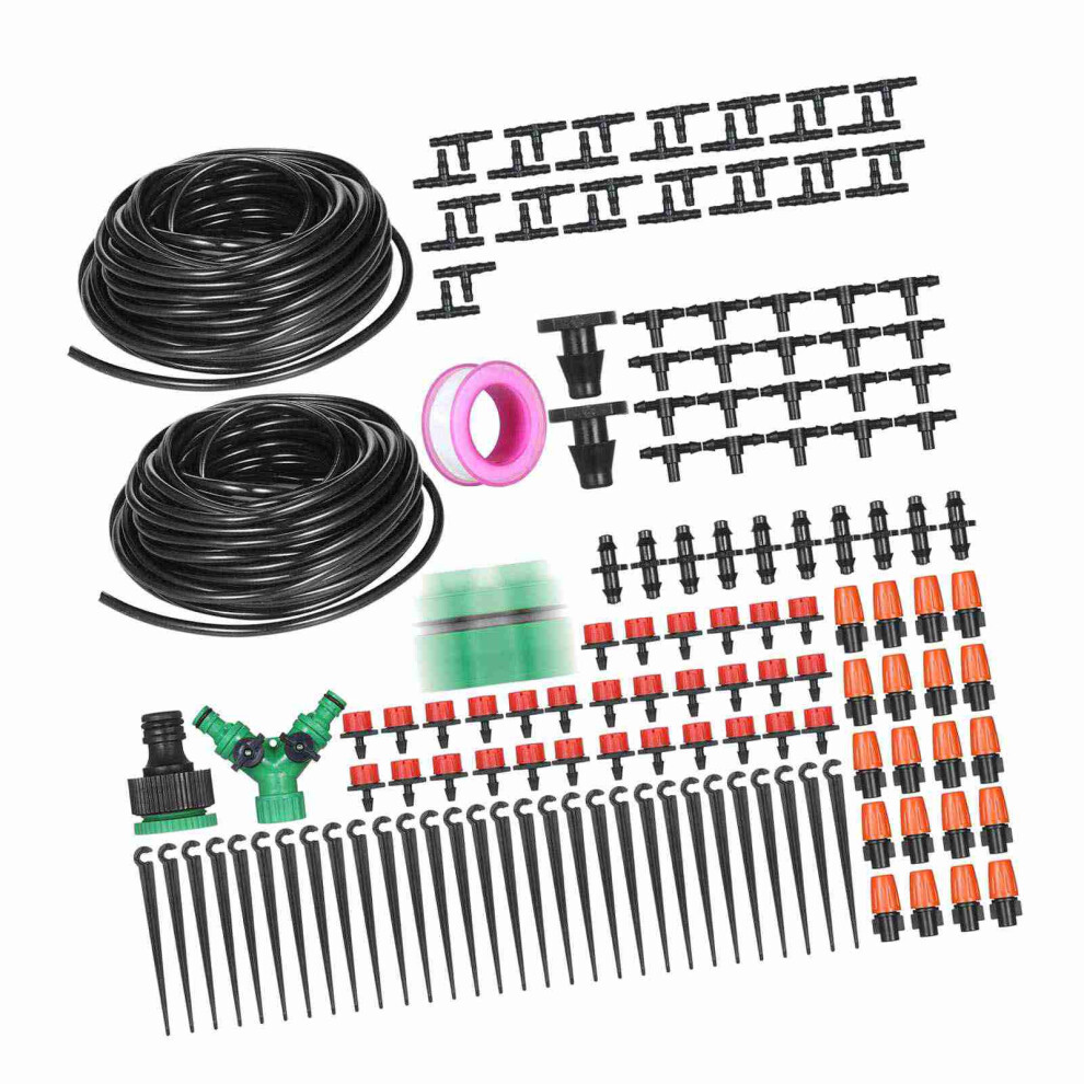 Diy 30M Watering Drip Irrigation System Kit For Garden & Lawn 6931359449117