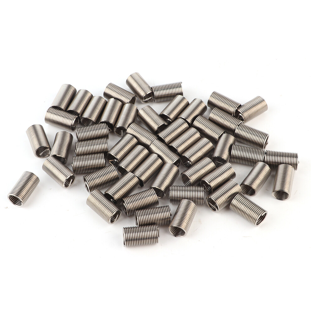 50Pcs M10x1.25 Male Female Stainless Steel Thread Insert Repair Tool 8701359451483