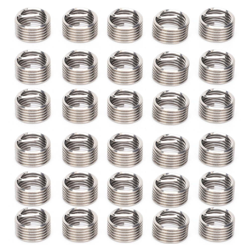 M10x1.25 Thread Inserts 50Pcs Stainless Steel Male Female Reducing Nut Kit 8761359451708