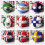 (9cm)Polandball Plush Doll Ball Model Toy Pillow Argentina 2