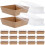 50 Stuks Papieren Sandwichdoos Multi-Use Met 1