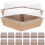 50 Stuks Papieren Sandwichdoos Multi-Use Met 8
