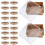 50 Stuks Papieren Sandwichdoos Multi-Use Met 6