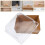 50 Stuks Papieren Sandwichdoos Multi-Use Met 3
