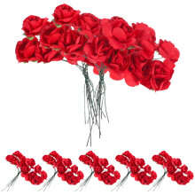 720 künstliche rose papierblume diy basteln