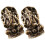 4 Retro Messing Buddha Statue Skulptur 1