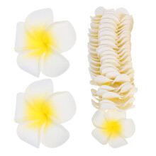 50Stk Künstliche Plumeria Für Tropische Kränze Diy