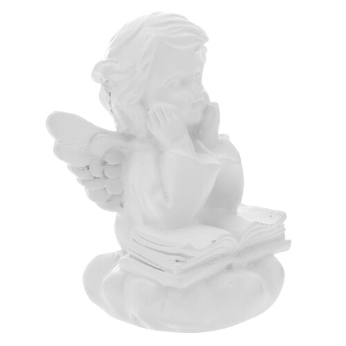 5Stk Weiße Harz Deko Statue
