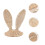 1 Stuk Handgeweven Kinder Rieten Hoed 4